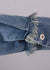 Kvinne Denim Kjole med Lange Ermer og Lommer 4