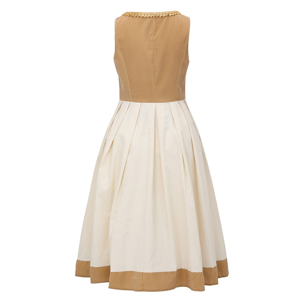 Kvinne Dirndl Leopardenmønster Polyester 4