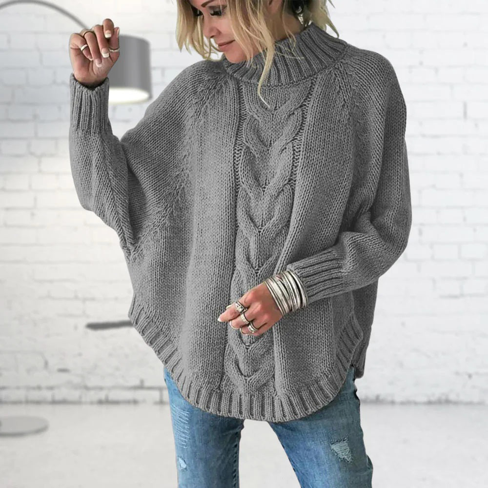 Kvinne Genser Vinterstil 3