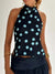 Kvinne Halterneck Tank Top Ryggløs Lett Stretch Polyester 4