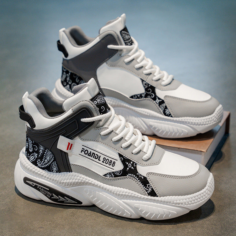 Kvinne High-Top Joggesko med Unikt Design 3