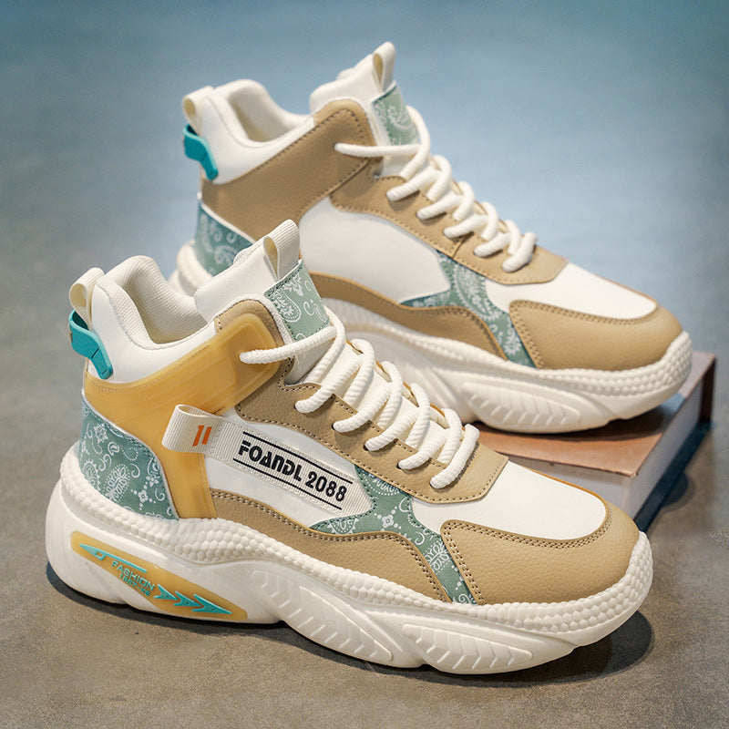 Kvinne High-Top Joggesko med Unikt Design 4