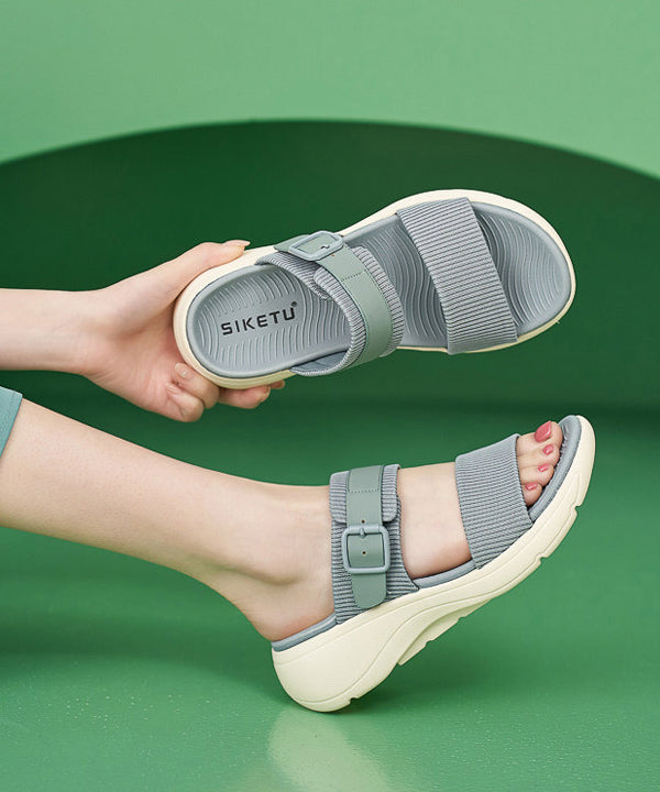 Kvinne Kile Flip Flops Peep Toe 0
