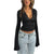 Kvinne Lace Top Chic Bomull 0