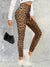 Kvinne Leggings Luipaardprint Trendy Polyester Spandex 1