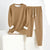 Kvinne Lounge Set Oversized Myk Polyester/Bomull 4