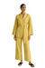 Kvinne Lounge Set To-delt Oversized Lettvekt Vevd Stoff 0