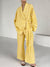 Kvinne Lounge Set To-delt Oversized Lettvekt Vevd Stoff 4