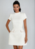 Kvinne Mini Kjole Mock Neck Chic 3