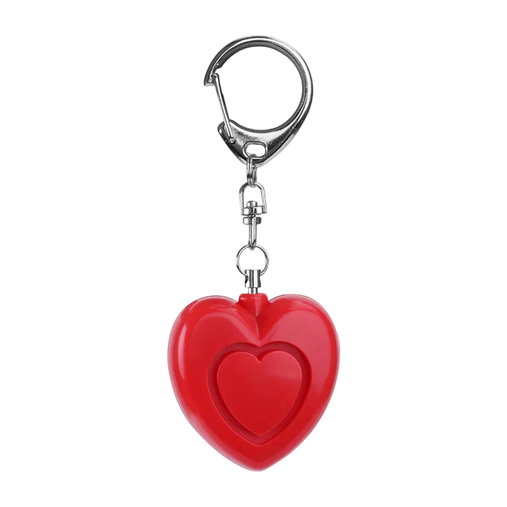 Kvinne Nøkkelring Alarm med LED Lys 0