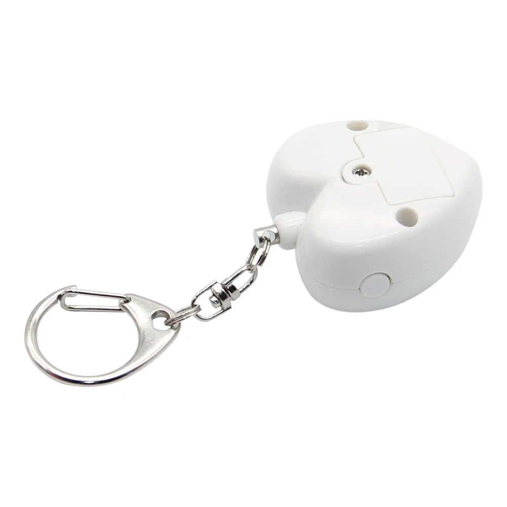 Kvinne Nøkkelring Alarm med LED Lys 6