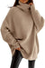 Kvinne Oversized Genser Tykke Viskose Turtleneck 1