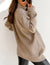 Kvinne Oversized Genser Tykke Viskose Turtleneck 2