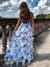 Kvinne Ruffled Floral Kjole 2