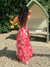 Kvinne Ruffled Floral Kjole 7