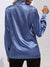 Kvinne Satin Bluse Chic Høststil 1