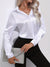 Kvinne Satin Bluse Chic Høststil 7