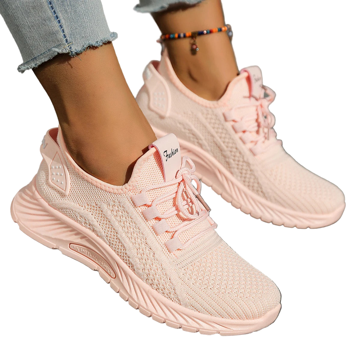 Kvinne Sneakers Casual Sport Flyvev 0