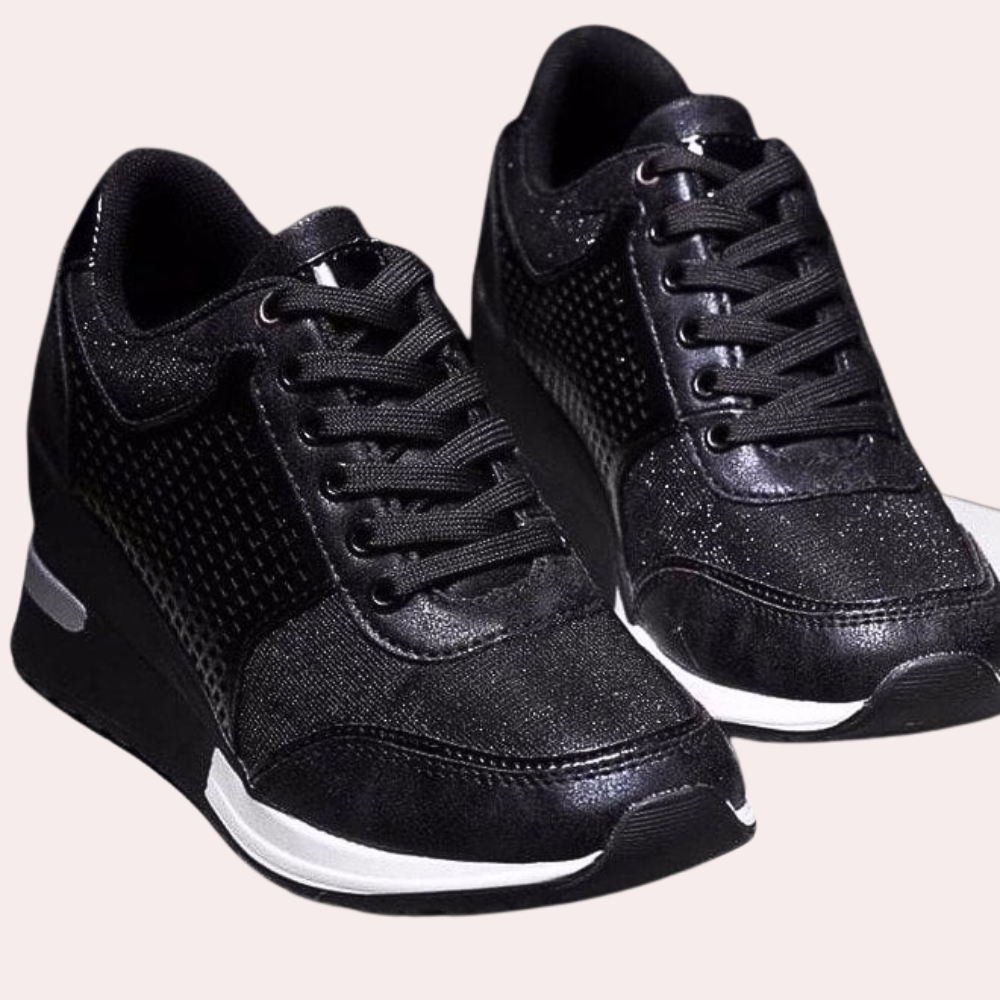 Kvinne Sneakers med Kilehæl 1