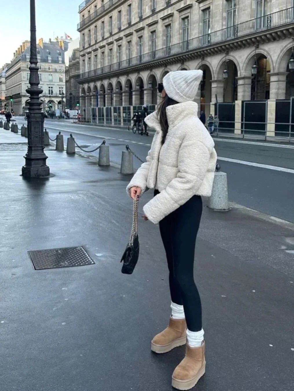 Kvinne Støvler Plattform Design Trendy 4