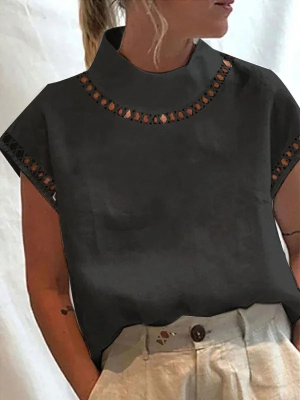 Kvinne Top Elegant Design Polyester 1
