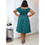 Kvinne V-Hals Aftenkjole Elegant Design 1