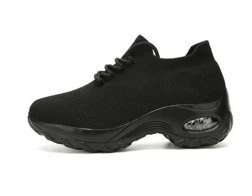 Kvinne Walking Sko Ergonomisk Design Pustende Tekstil 0