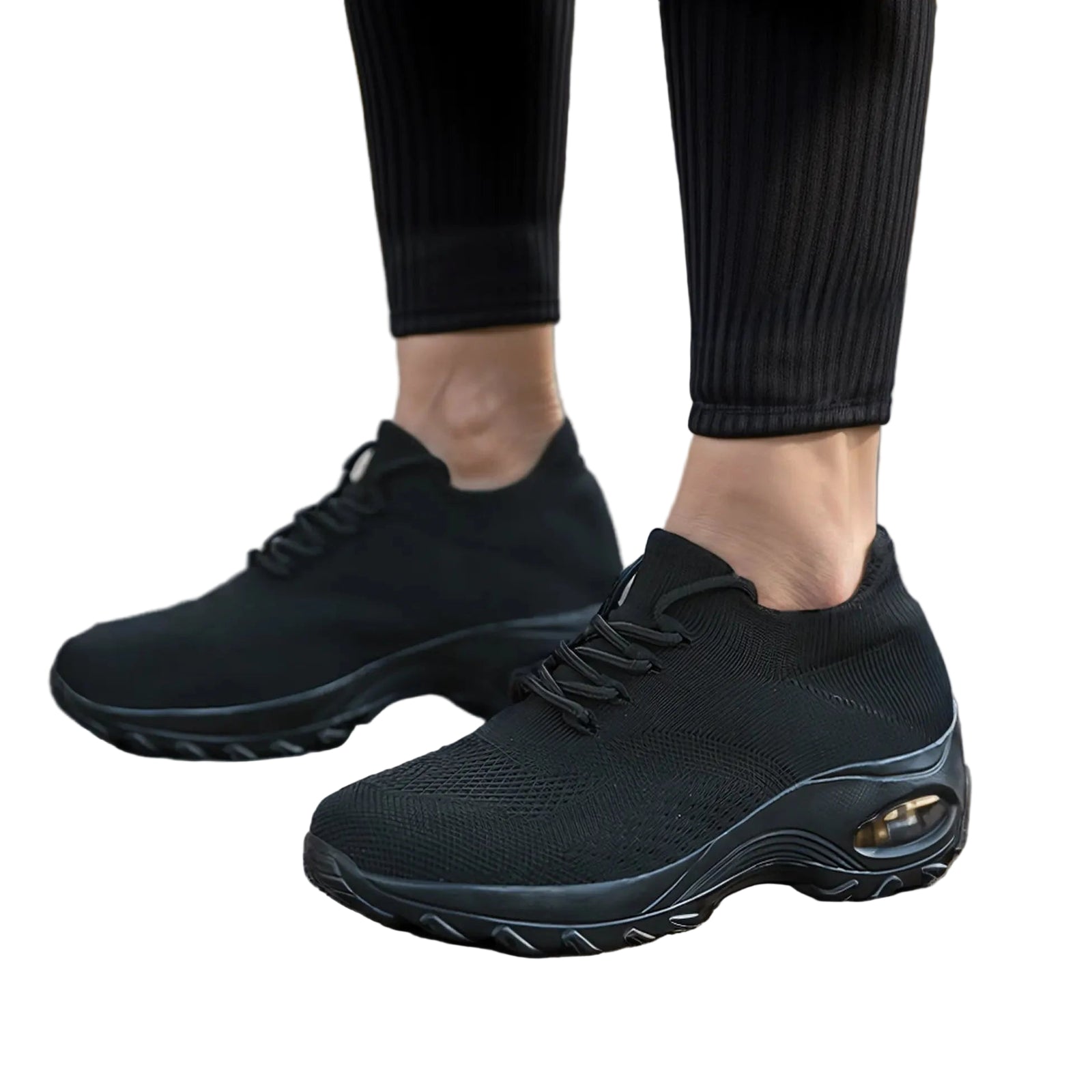 Kvinne Walking Sko Ergonomisk Design Pustende Tekstil 8