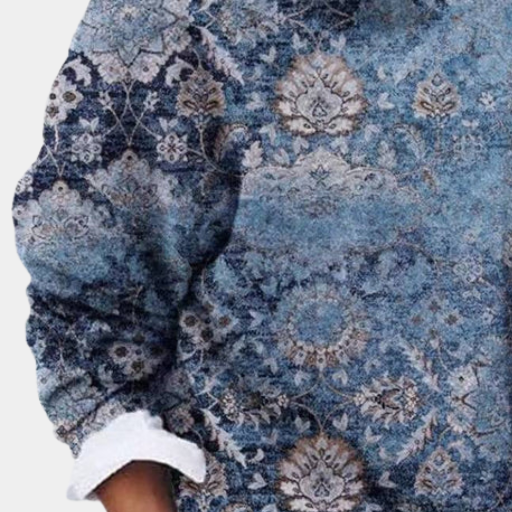 Kvinnelig Høstgenser med Vintage Design 5