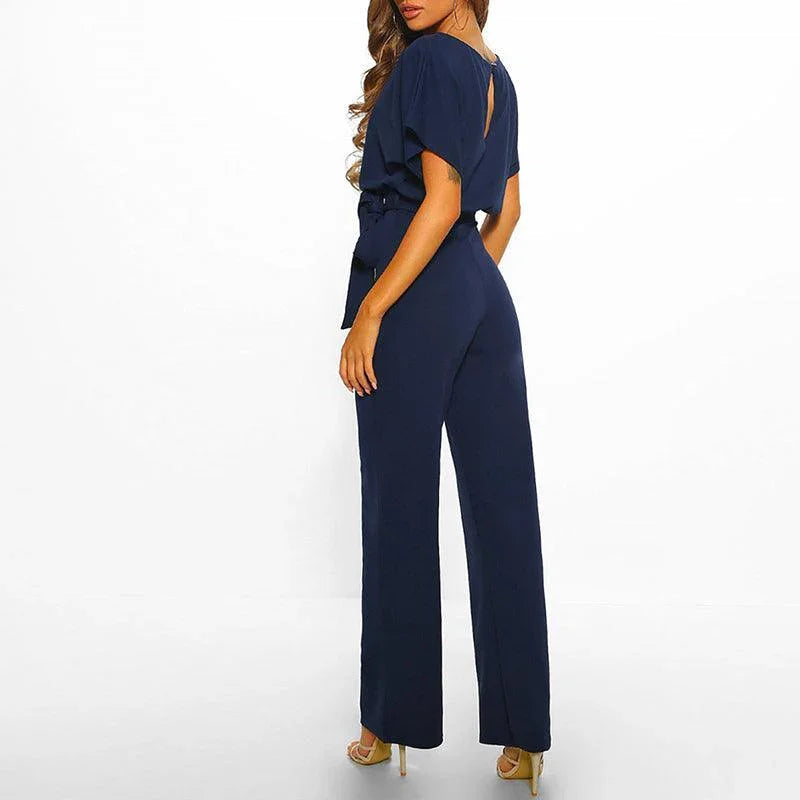 Kvinnelig Jumpsuit med Belte 5