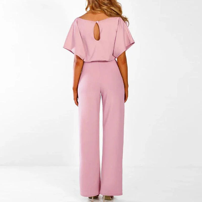 Kvinnelig Jumpsuit med Belte 7