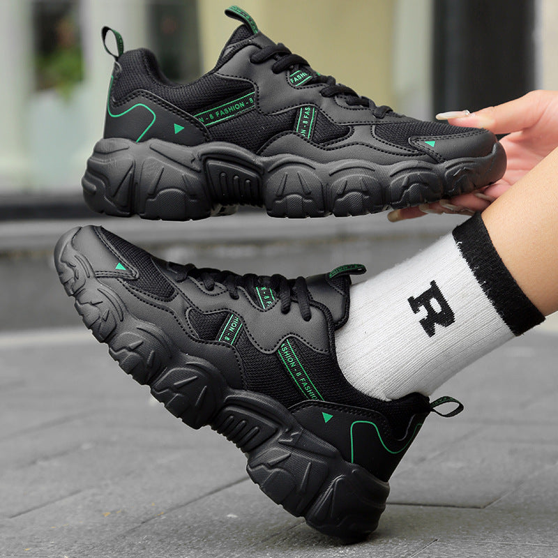Kvinnelige Chunky Sneakers Sporty Stil 2
