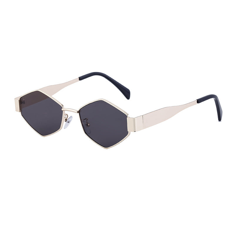 Kvinnelige Geometriske Solbriller Moderne Stil 9