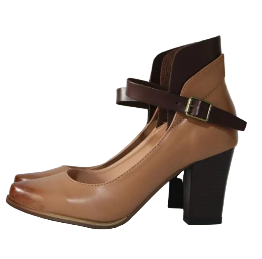 Kvinnelige Mary Jane Pumps Justerbar Stropp 1