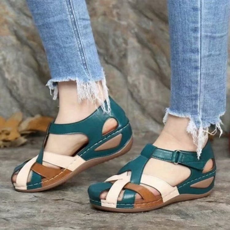 Kvinnelige Sandaler med Kile 1