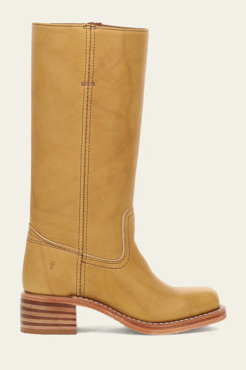 Kvinnelige Vestlige Støvler Mid Calf Klassisk Stil 4