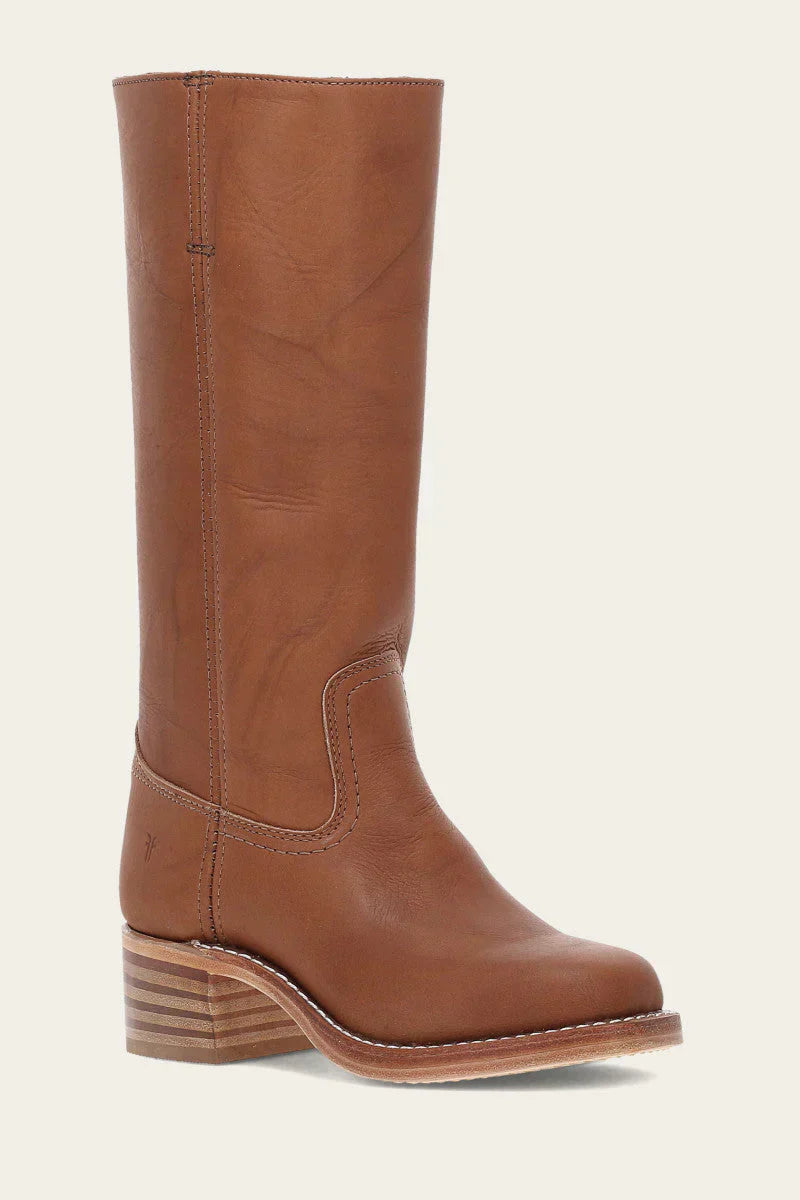 Kvinnelige Vestlige Støvler Mid Calf Klassisk Stil 5