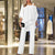 Kvinnenes Chiffon Sett med Skulderfri Design 5