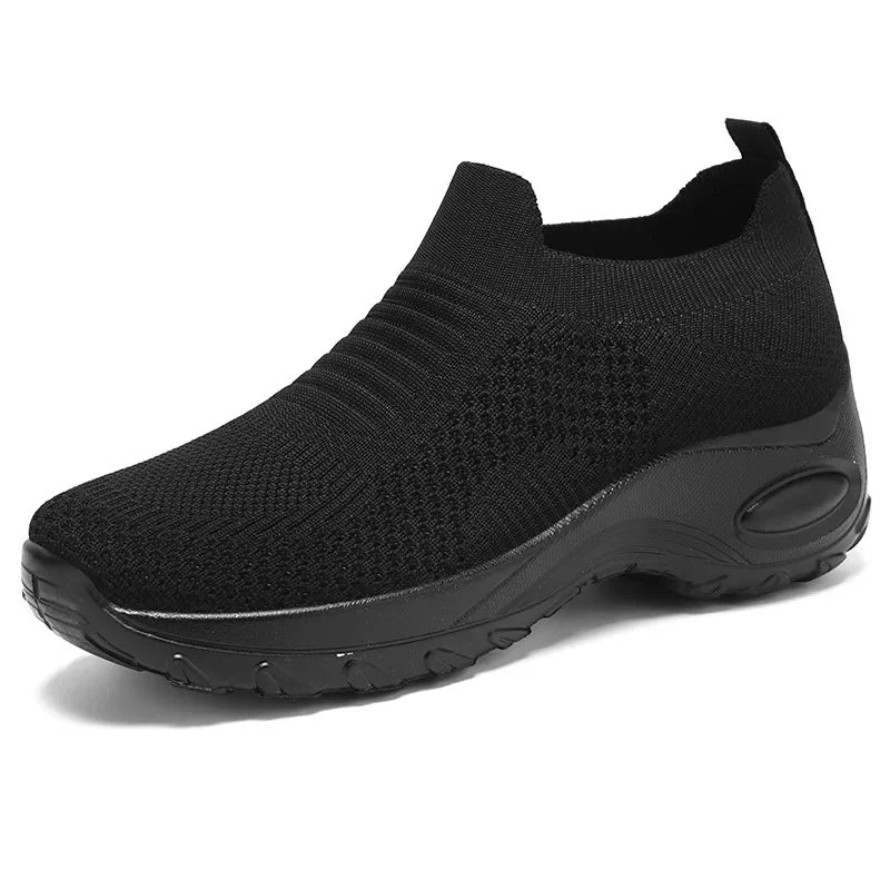 Kvinnenes Fritidssko Sommer Ny Flystrikk Pustende Mesh Komfortable Sko 8