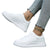 Kvinnenes Sneakers Ergonomisk Design Lett Pustende Tekstil 0