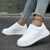 Kvinnenes Sneakers Ergonomisk Design Lett Pustende Tekstil 3