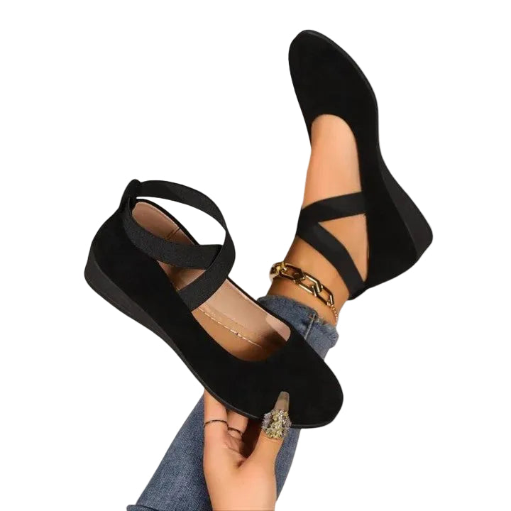 Kvinnens Slip-On Sko Komfortabel Tidløs Design 0
