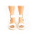 Kvinners Ankelrem Wedge Sandal Hvit 3