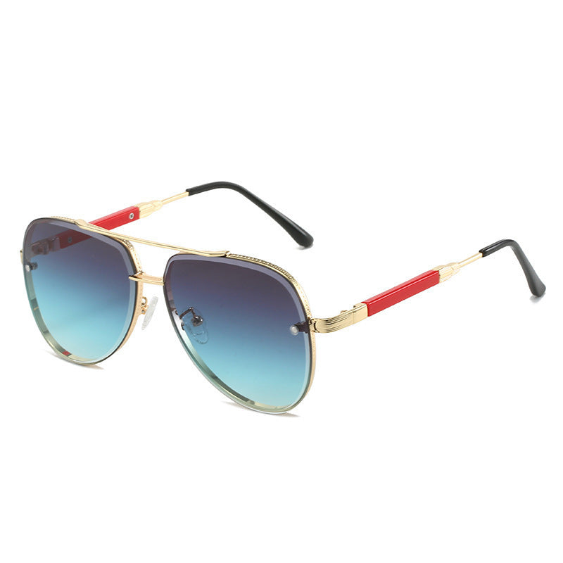 Kvinners Aviator-solbriller med Gradient Design 0