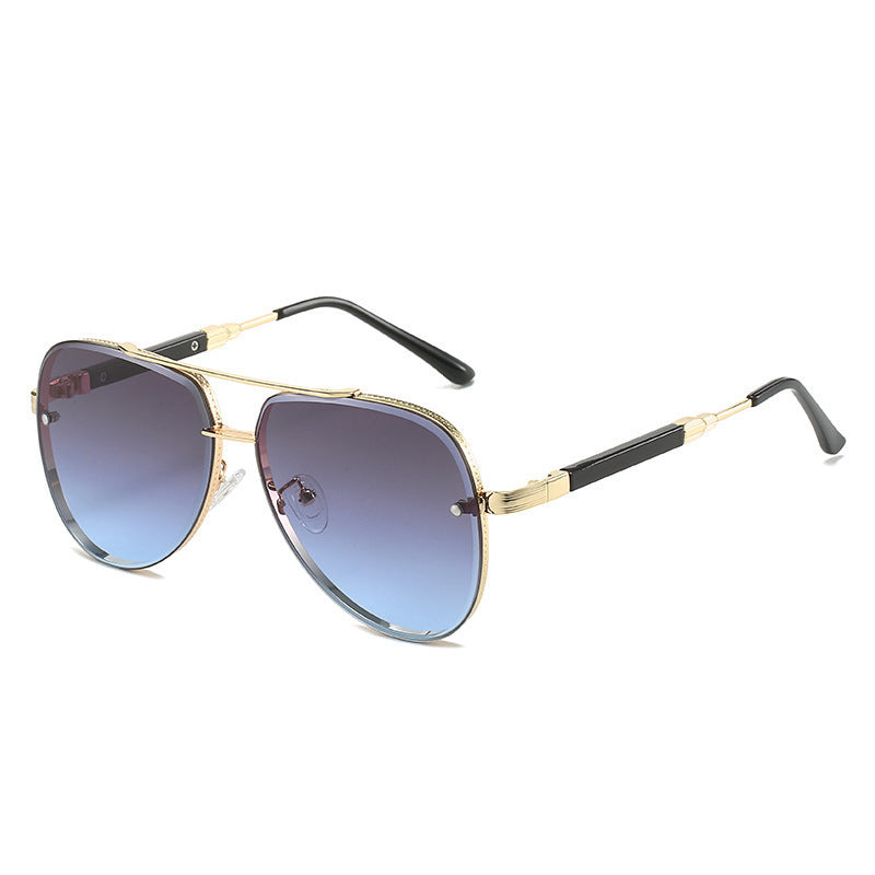 Kvinners Aviator-solbriller med Gradient Design 4
