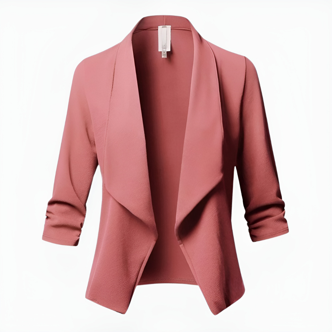 Kvinners Blazer med Åpen Front 1