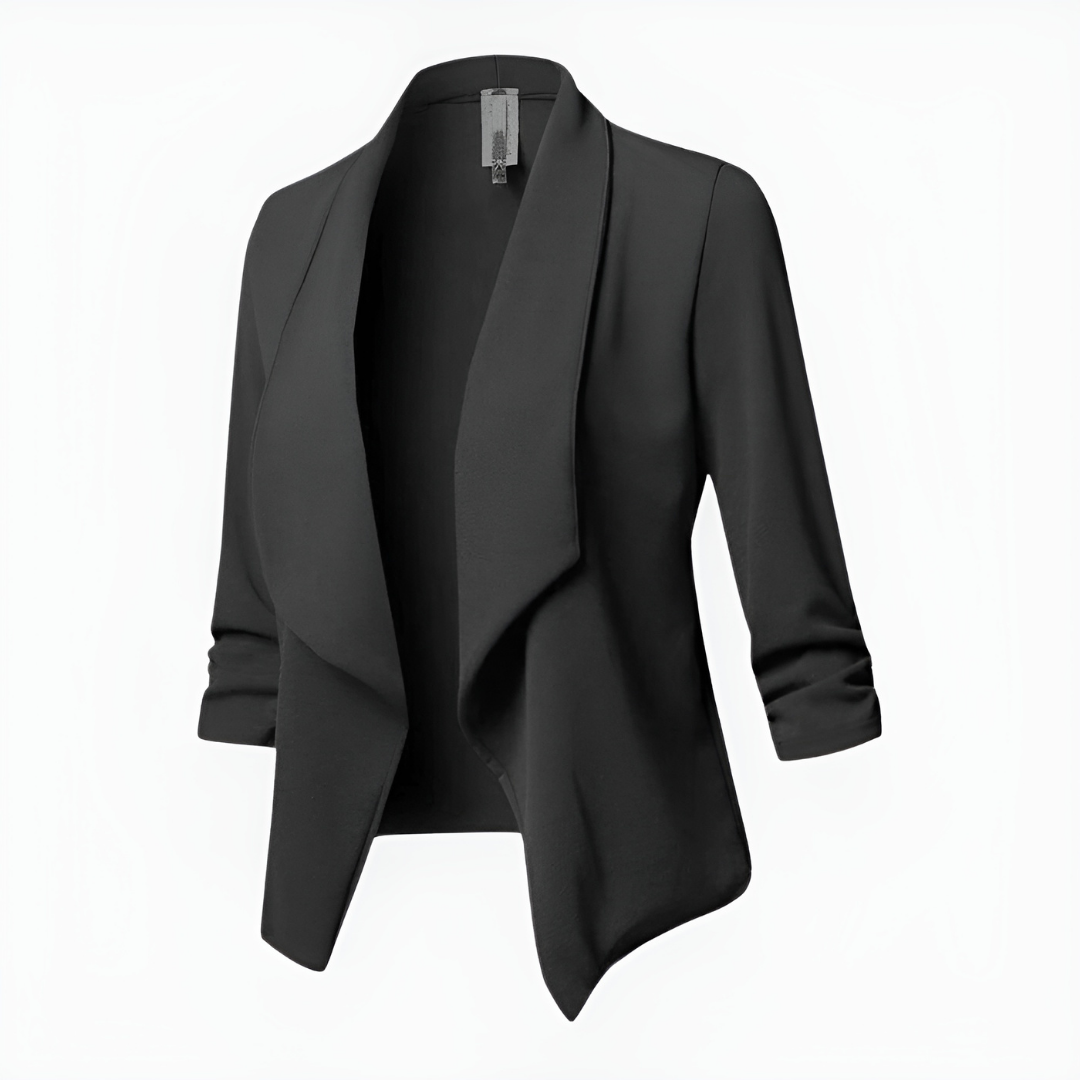 Kvinners Blazer med Åpen Front 4