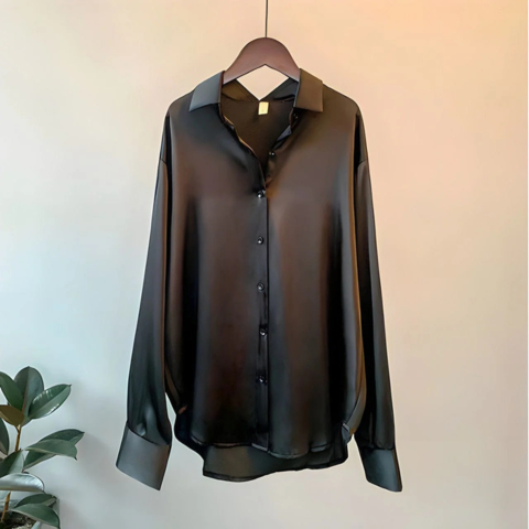 Kvinners Bluse med Lange Ermer 2