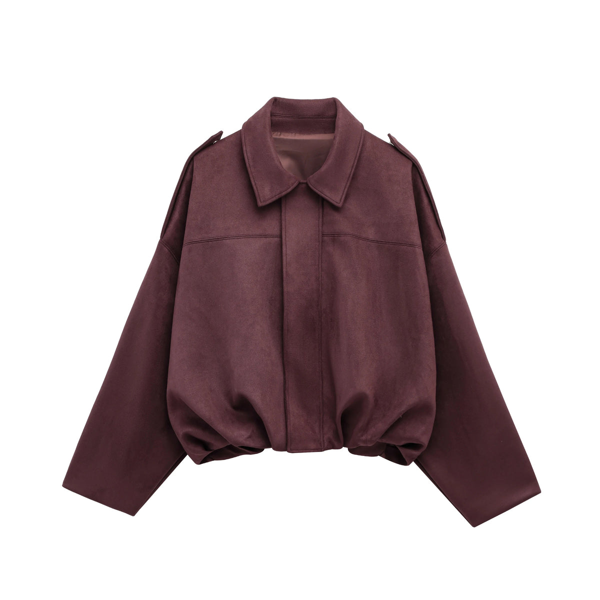 Kvinners Bomberjakke Uformell Stil Trendy Design 6