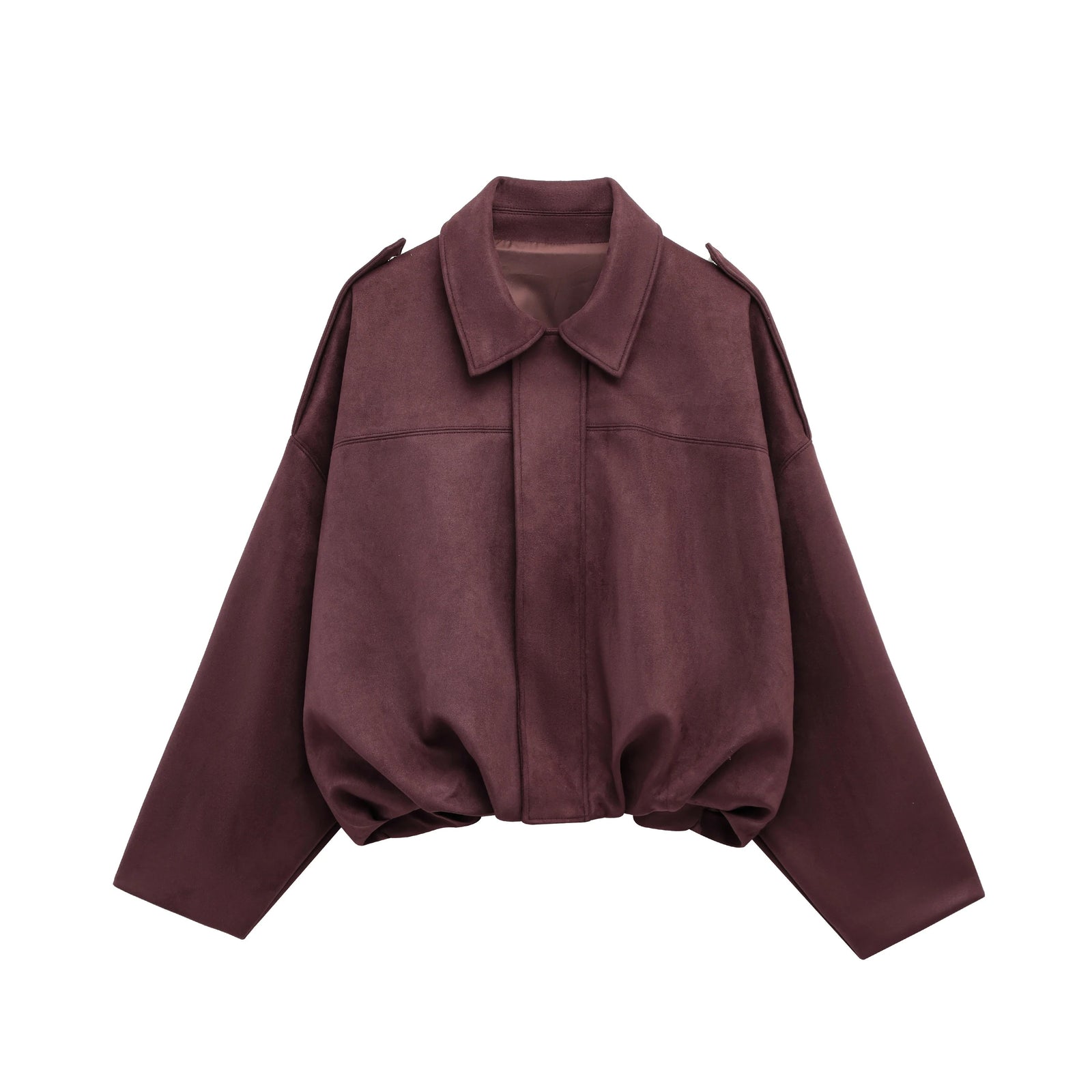 Kvinners Bomberjakke Uformell Stil Trendy Design 6